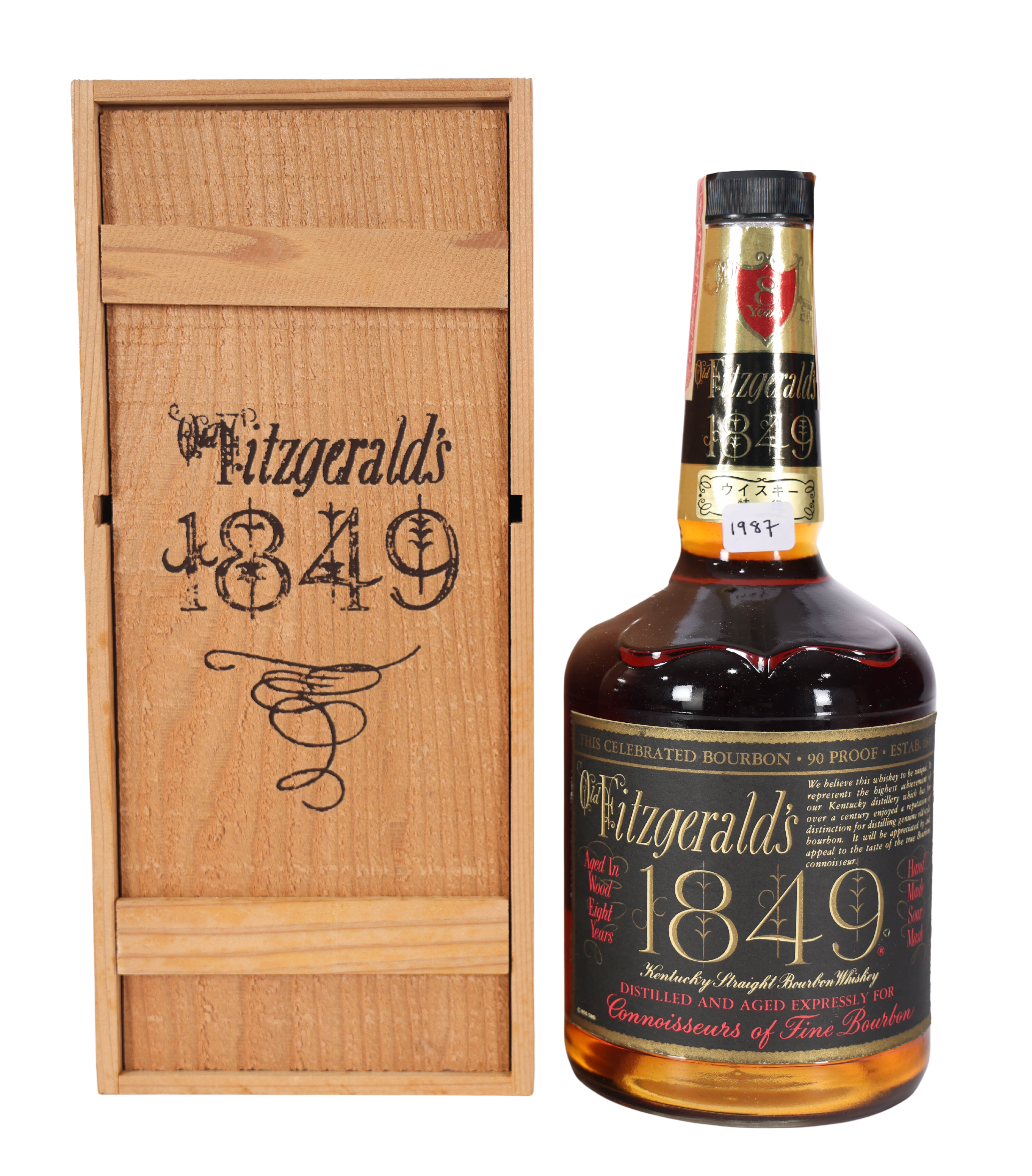 Old Fitzgerald's 1849 8 Year Half Pint Bourbon Whiskey | Whiskey